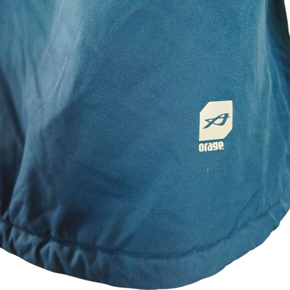 Orage Prime 10 Ski Jacket Small Womens Solid Teal Waterproof Insulated Snow Coat - Picture 9 of 12